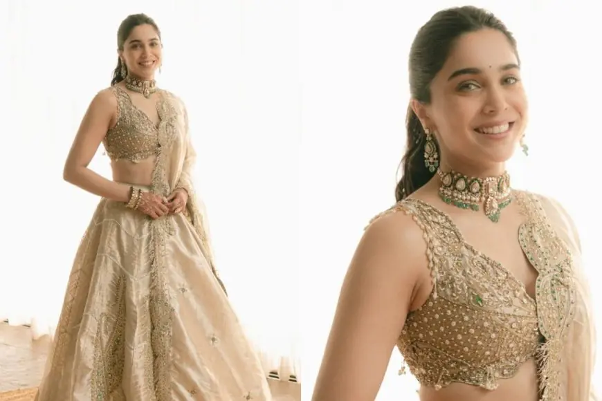 Sharvari Nails The Bridesmaid's Style For Her Sister's Wedding | Photos