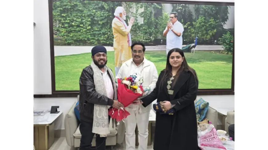 Significant Meeting with Union Jal Shakti Minister C. R. Patil on Social Issues and Clean Drinking Water