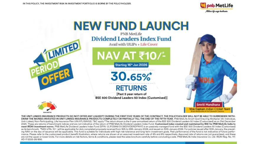 PNB MetLife Launches Dividend Leaders Index Fund: A Disciplined Way to Invest in Consistent Cash Flow Generators