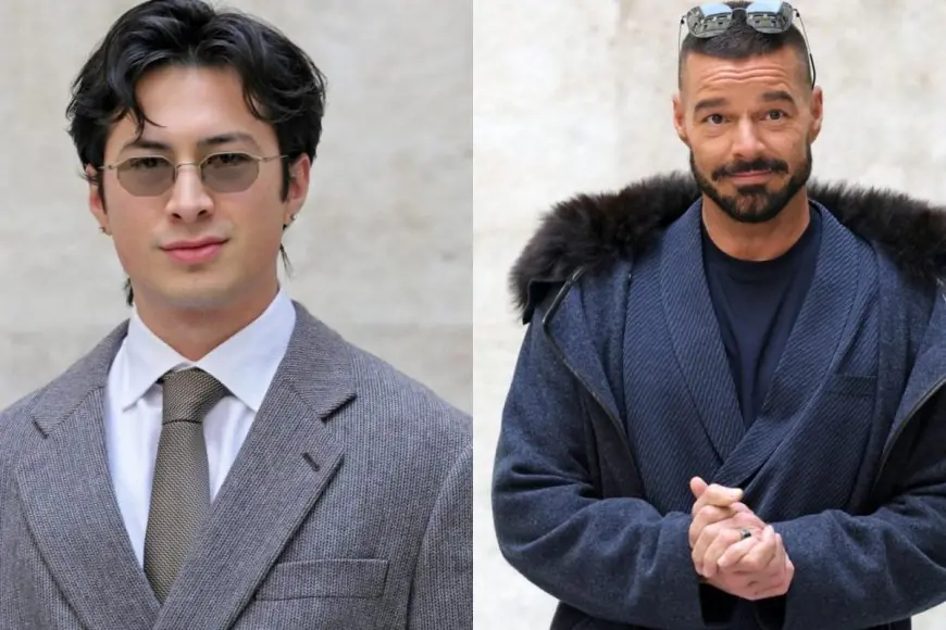 Giorgio Armani's First Glimpse At New Collection At Milan Fashion Week