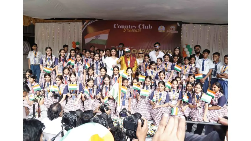 Country Club Celebrates Republic Day with the Real Heroes, Launches Chalo Pattaya VIP International Membership Card