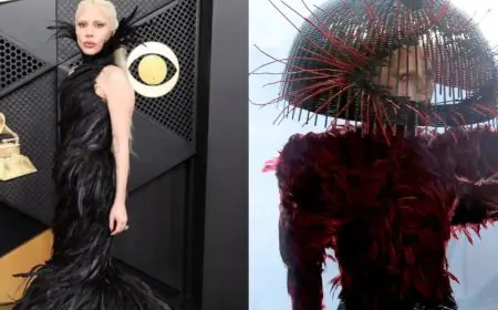 Lady Gaga Embraces Gothic Couture With Two High-Drama Fashion Acts At Grammy 2026