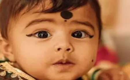 Are You Applying Kajal To Your Baby's Eyes? Read This Doctor's Warning