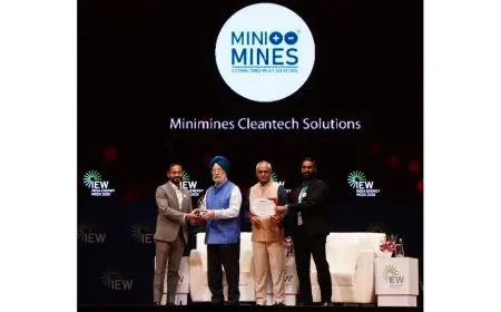 MiniMines Cleantech Wins First Prize at Avinya’26 Startup India Challenge at IEW