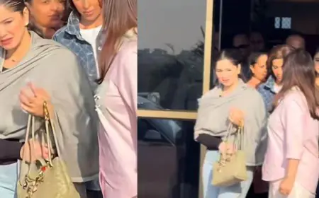 Sara Tendulkar Nails Effortless Airport Chic At Jamnagar Ahead Of Arjun Tendulkar’s Pre-Wedding Celebrations