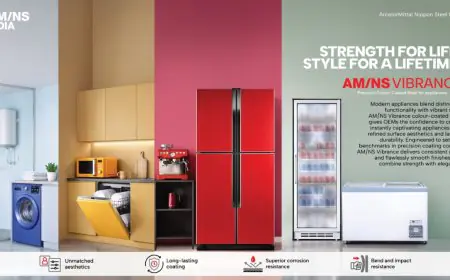 AM/NS India Expands Value-Added Steel Portfolio with World-Class Branded Offerings Vibrance and Optima to Power Appliance and Industrial Manufacturing