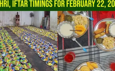 Ramadan 2026: Sehri And Iftar Timings For February 22 In Delhi, Mumbai, Bengaluru And Other Cities