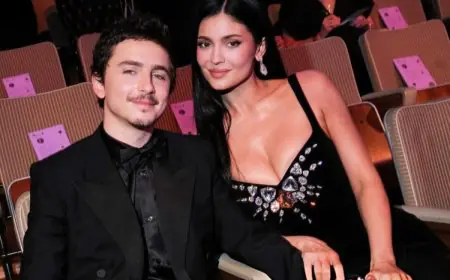 Kylie Jenner Brings Archival Mugler Glamour To BAFTAs In A Crystal-Drenched Gown