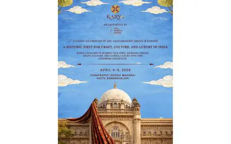 KĀRYA: India’s First Museum-Scale Fashion & Craft Platform Launches in Mumbai This April