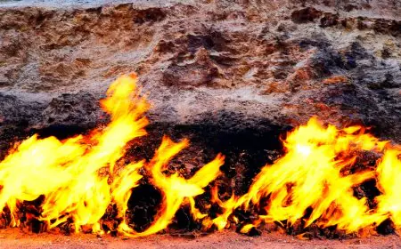 Burning For 5,000 Years And Still Blazing: The Surprising Mystery Behind Azerbaijan’s Eternal Fire Mountain