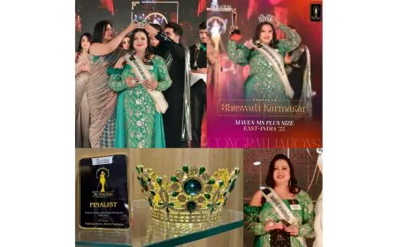 Shaswati Karmakar Wins East India Title at Maven Ms Plus Size India Season 8, Champions Body Positivity
