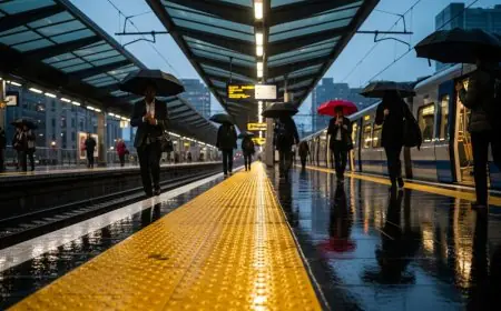 GK: Why Do Train Platforms Have Yellow Lines?