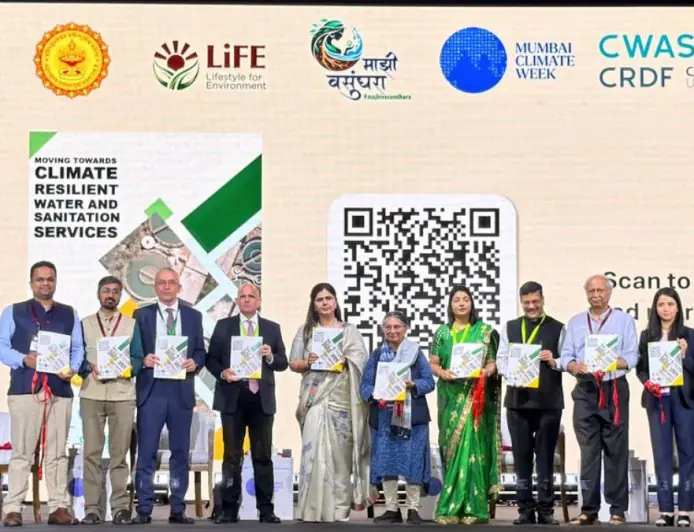 Guidebook by CEPT University’s CWAS on Climate-Resilient Water and Sanitation Services Launched at Mumbai Climate Week