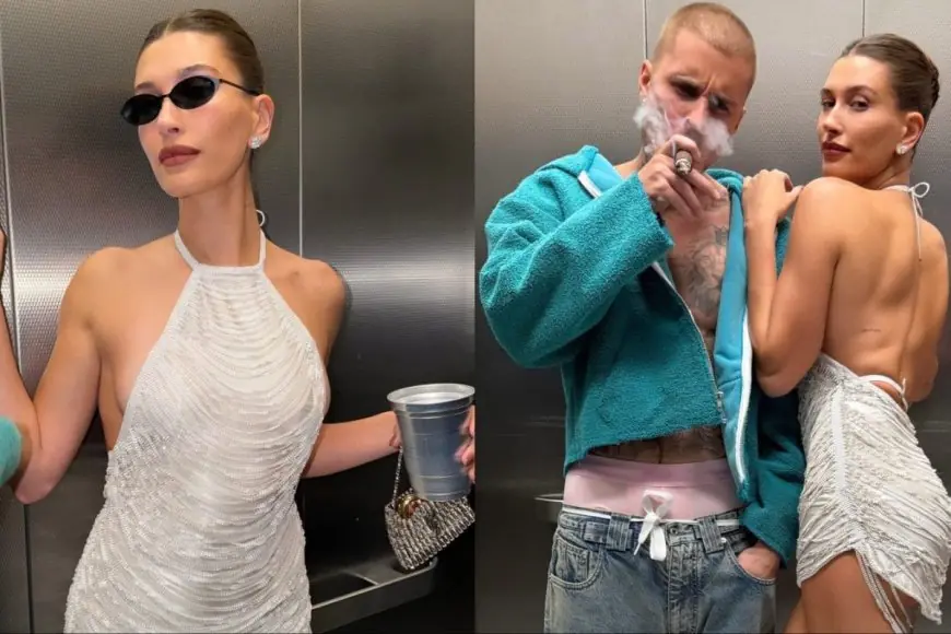 Hailey Bieber’s Grammys After-Party Mini Dress Is The Definition Of Off-Duty Glam