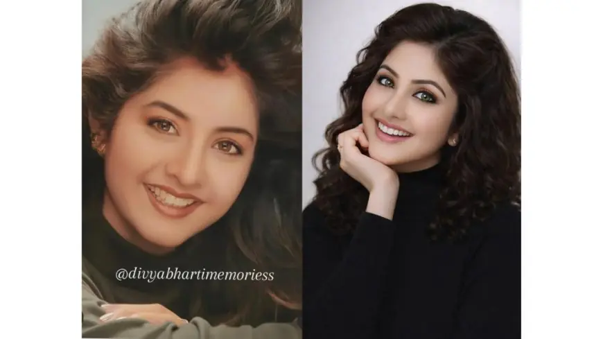 OMG Navyashree looks exactly like Divya Bharti, She has won many beauty contests ,may soon make her Bollywood debut