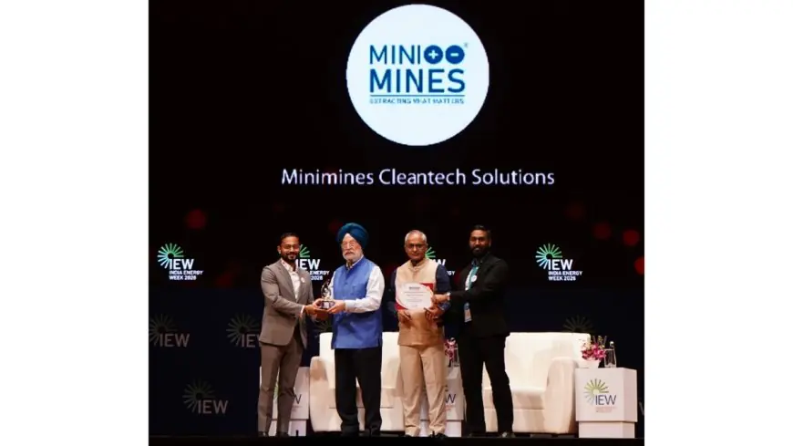 MiniMines Cleantech Wins First Prize at Avinya’26 Startup India Challenge at IEW