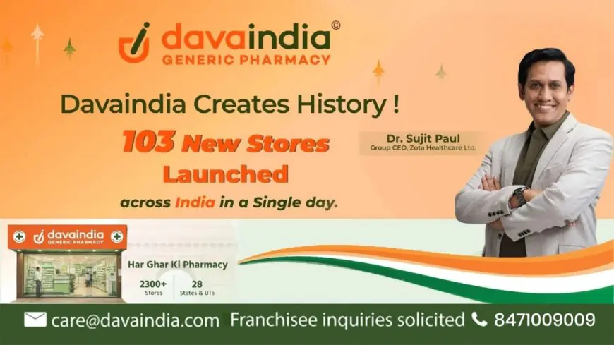 On India’s 77th Republic Day, Davaindia Launches 77 New Company Stores to Strengthen Affordable Healthcare