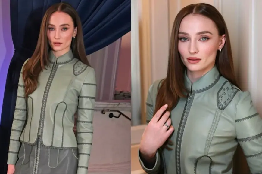 Sophie Turner Reinvents Red Carpet Armour In Head-to-Toe Louis Vuitton
