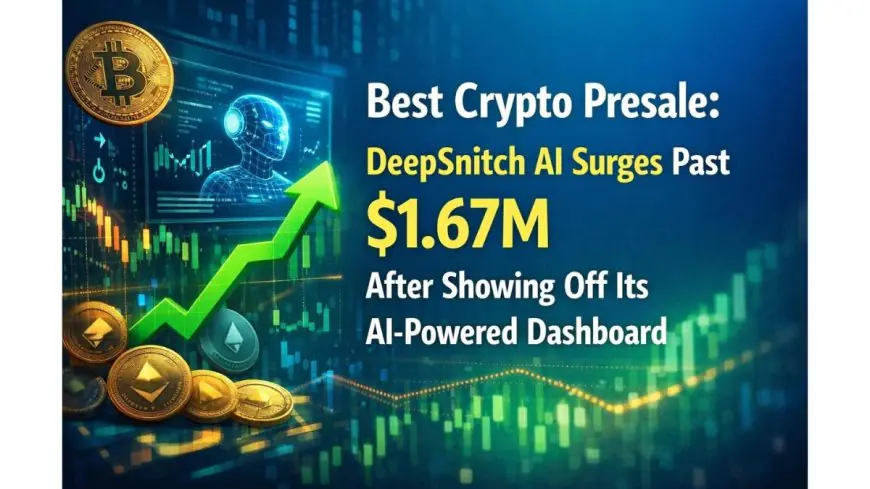 Best Crypto Presale: DeepSnitch AI Surges Past USD 1.67M After Showing Off Its AI-Powered Dashboard, OPZ and SUBBD Attract New Fans