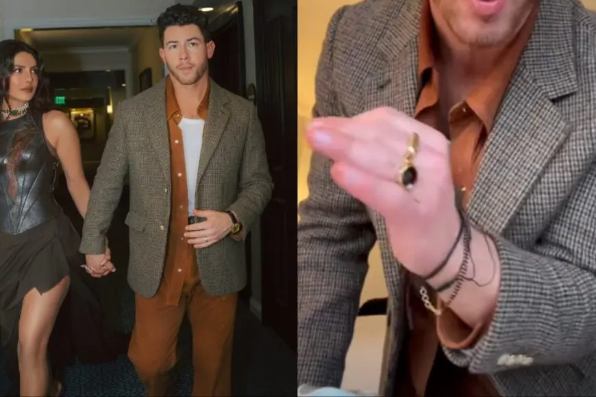 Nick Jonas Wears A Mangalsutra On His Wrist And Redefines Modern Love