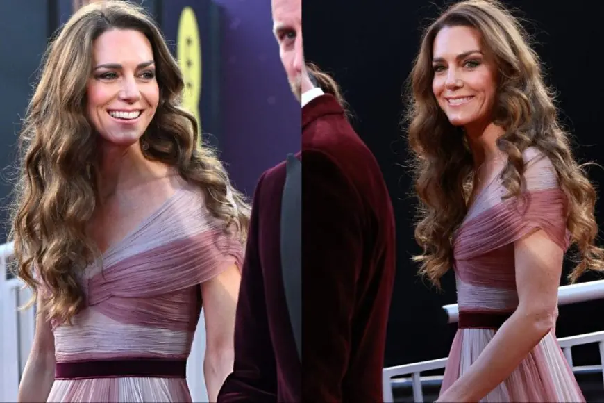 Kate Middleton Turns 2019 Gucci Rewear Into A Regal Moment With Historic Diamonds At BAFTAs