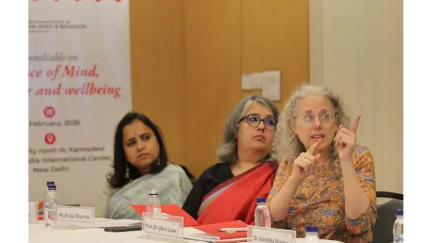 Harvard Professor Sara Lazar Joins a Roundtable on the Science of Mind, Behaviour, and Wellbeing organized by Rishihood University