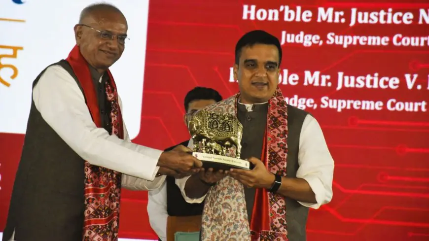 NFSU’s 4th Convocation was graced by Hon’ble Chief Justice of India