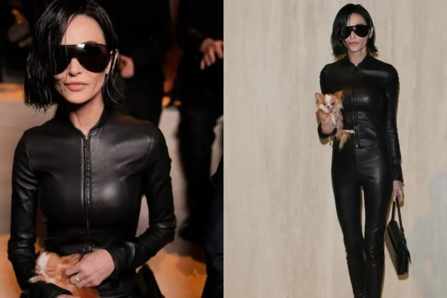 Demi Moore Channels Trixie From The Matrix For Gucci Show In Milan
