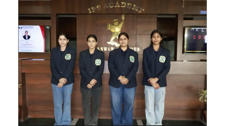 IPS Academy, North Campus Students Bag Prestigious AICTE Saraswati Scholarships