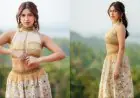 Bhumi Pednekar Makes The Case For Destination Wedding Glam In Surily G Gold Lehenga