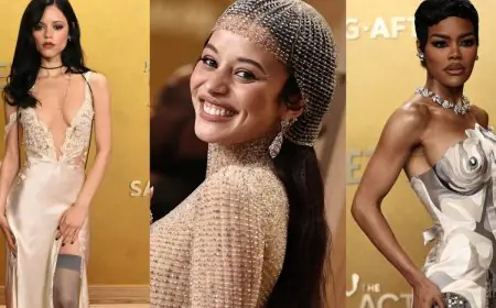 Stars Reimagine 1920s And ‘30s Hollywood Glam On The 2026 Actor Awards Red Carpet