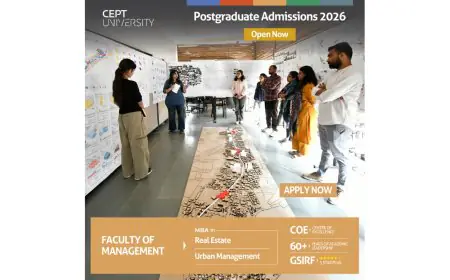 Tap Into India’s Urban Growth Story with CEPT’s Specialised MBA Programs