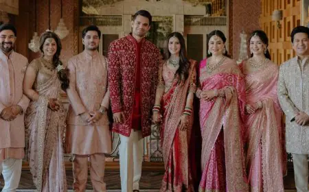 Designing Intimacy: Inside The Elegant Mumbai Wedding Of Arjun Tendulkar And Saaniya Chandhok