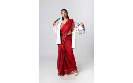 Sharul Channa, Singapore’s Leading Stand-Up Comic, Teams Up with Renowned Saree Brand, Suta for Women’s Day India Tour