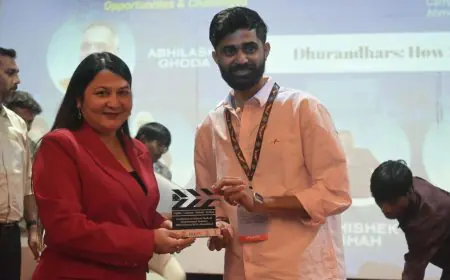 Producer Chanda Patel Honours Gujarati Cinema Legends at WIFPA–SEPC Entertainment and Media Conclave in Ahmedabad