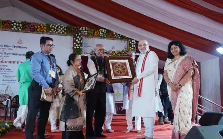 Shri Amit Shah, Hon’ble Union Home Minister, Government of India, laid the foundation stone of NFSU’s ‘Bhubaneswar Campus’ and inaugurated the transit campus virtually
