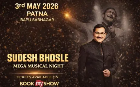 Sudesh Bhosle’s Mega Musical Night in Patna on May 3, More than 5000 audience members to enjoy a melodious evening of music