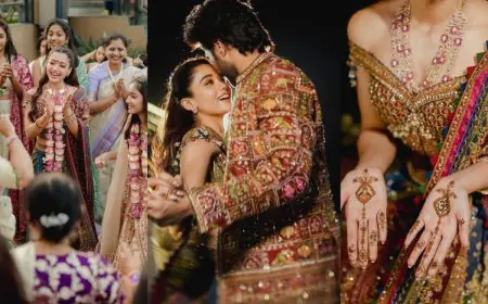 Rashmika Mandanna And Vijay Deverakonda Twin In Torani, Bring Heritage Glamour To Their Pradhanam and Mehendi Ceremony
