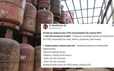 “Reduce LPG Use By 50%”: Woman’s Viral Tweet Reveals 10 Surprisingly Simple Kitchen Hacks
