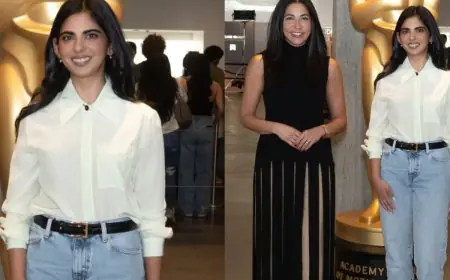 Ahead Of Oscars 2026, Isha Ambani Brings Quiet Elegance To Academy Museum In Classic Denim