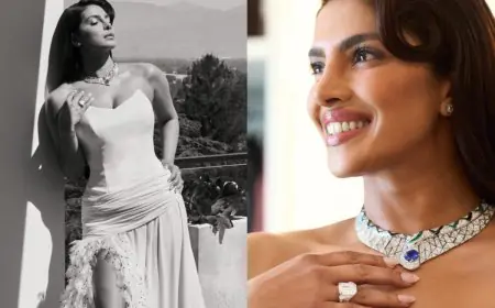 Priyanka Chopra Jonas Stuns In Bvlgari’s Serpenti Illusio High Jewellery Necklace