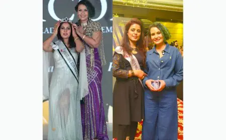 Sushma Verma won the title of VG Global Icon West Bengal Queen 2026