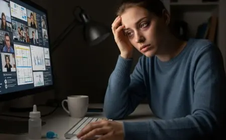 8 Early Symptoms Of Eye Stain From Screen Time