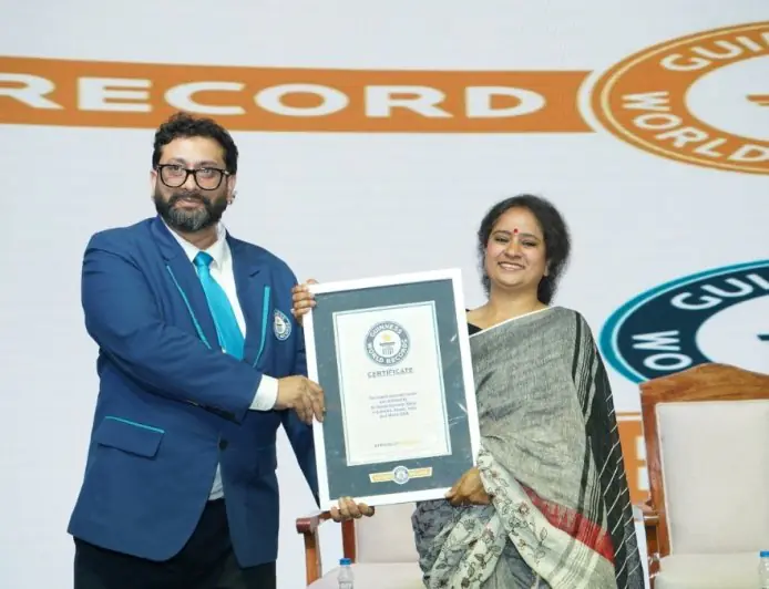 Milestone created in the field of Ayurveda, Dr. Mukesh Sharda, honored by Guinness World Records, Making India Proud