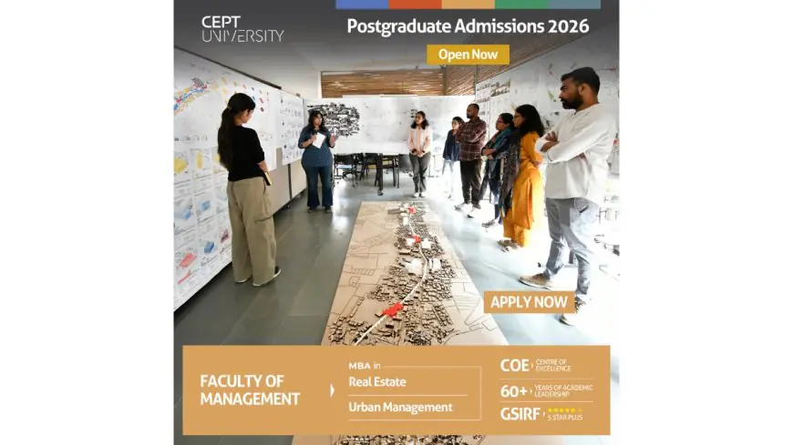 Tap Into India’s Urban Growth Story with CEPT’s Specialised MBA Programs