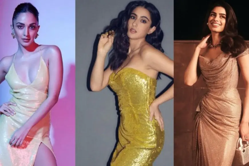 Ananya Panday, Khushi Kapoor To Alaya F: B-Town Actresses Who Rock Shimmery Outfits