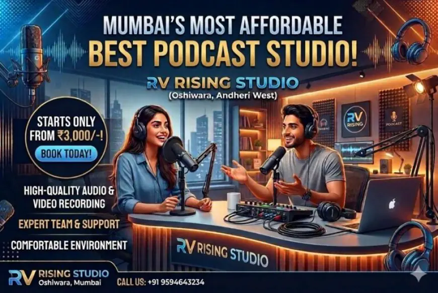 “Home Recording Isn’t Enough”: Why RV Rising Podcast Studio is the Secret to Viral Podcast Success