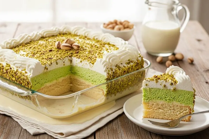 Step-By-Step Guide To Make Delicious Pistachio Tres Leches