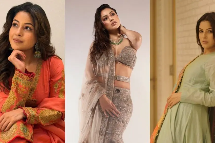 Shehnaaz Gill Gives Desi Kuddi In These 4 Traditional Looks Perfect For Wedding Season