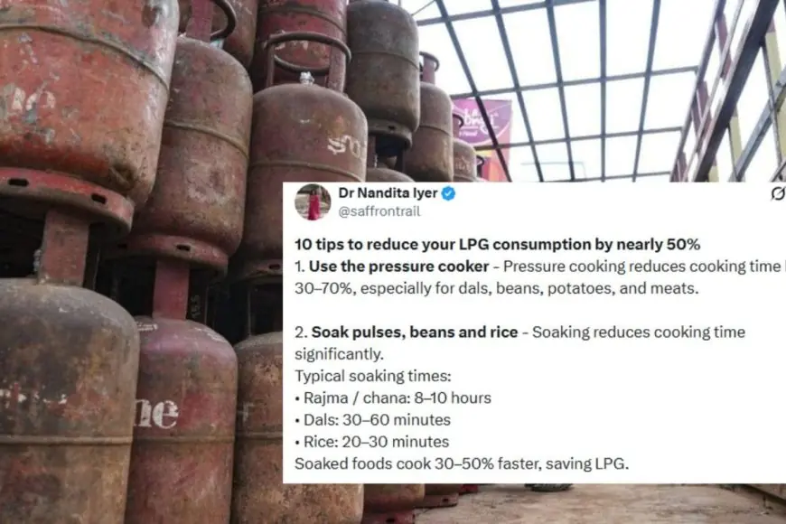 “Reduce LPG Use By 50%”: Woman’s Viral Tweet Reveals 10 Surprisingly Simple Kitchen Hacks